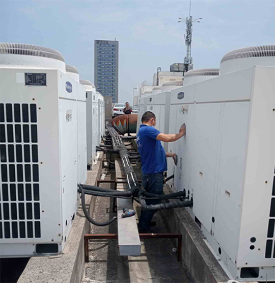 麦盖提中央空调制热和不制冷系统维修方法